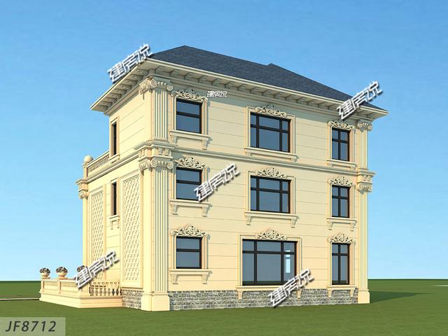 歐式別墅設(shè)計(jì)圖推薦，值得讓你驕傲一輩子的別墅，蓋一棟人生才不算白活