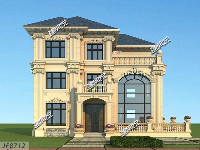 歐式別墅設(shè)計(jì)圖推薦，值得讓你驕傲一輩子的別墅，蓋一棟人生才不算白活