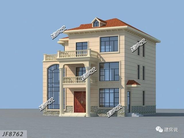 3層別墅設(shè)計(jì)圖，別墅這樣建，人人贊美又羨慕，在村里長(zhǎng)臉