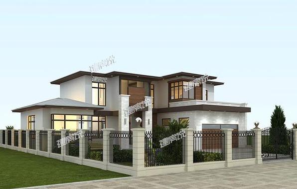 一棟美美的現(xiàn)代風(fēng)別墅設(shè)計(jì)圖，是過好日子的開始，30萬就能建