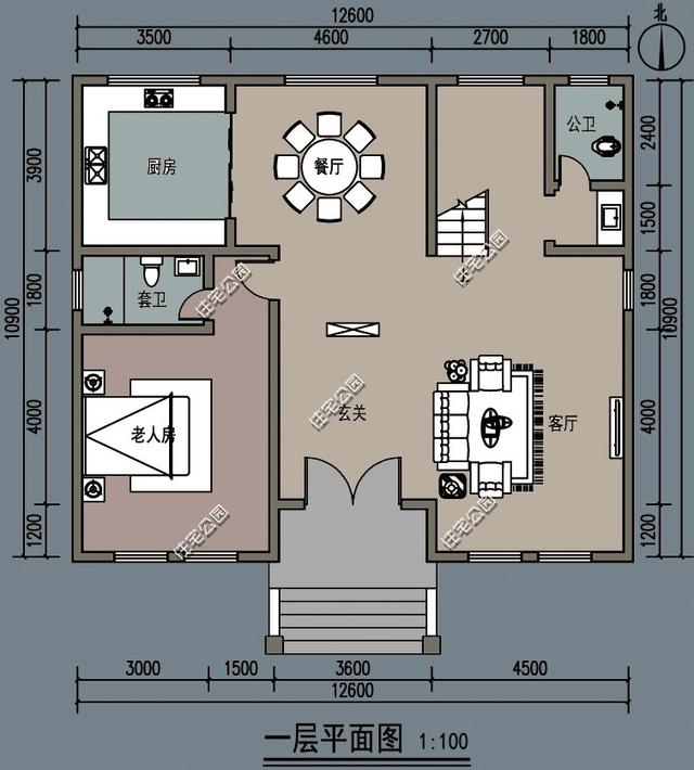 12X10米的浪漫法式別墅設(shè)計(jì)圖，在鄉(xiāng)里會(huì)是一種什么體驗(yàn)？