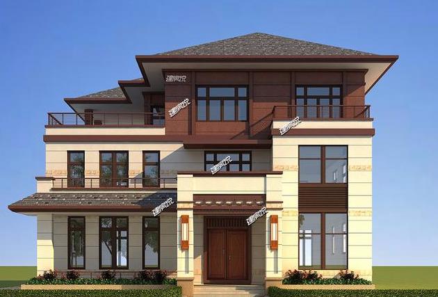 中式別墅設(shè)計(jì)圖，在農(nóng)村擁有一棟漂亮大氣中式別墅，那你才算牛！