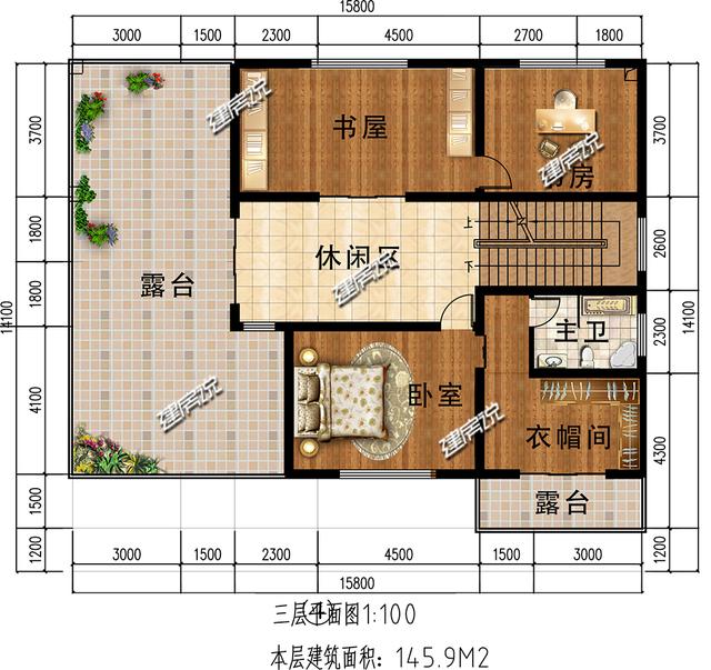 中式別墅設(shè)計(jì)圖，在農(nóng)村擁有一棟漂亮大氣中式別墅，那你才算牛！