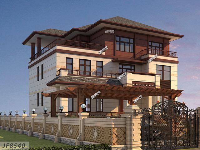 中式別墅設(shè)計(jì)圖，在農(nóng)村擁有一棟漂亮大氣中式別墅，那你才算牛！