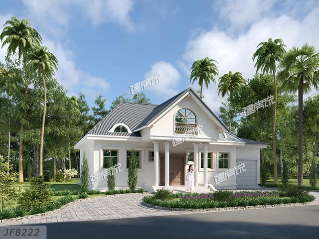 鄉(xiāng)村精美別墅設(shè)計(jì)圖，只要20來萬，就能實(shí)現(xiàn)你的別墅夢