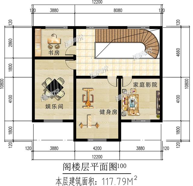 鄉(xiāng)村精美別墅設(shè)計(jì)圖，只要20來萬，就能實(shí)現(xiàn)你的別墅夢