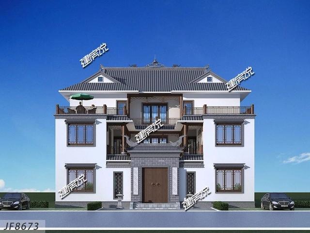 這棟中式別墅設(shè)計圖，簡直就是我這一輩子的奮斗目標，努力吧