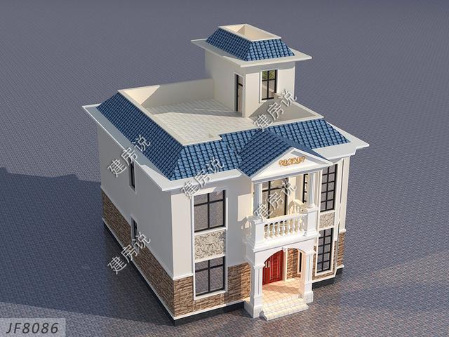 漂亮別墅設(shè)計(jì)圖，18萬就能開建，您還在等什么？