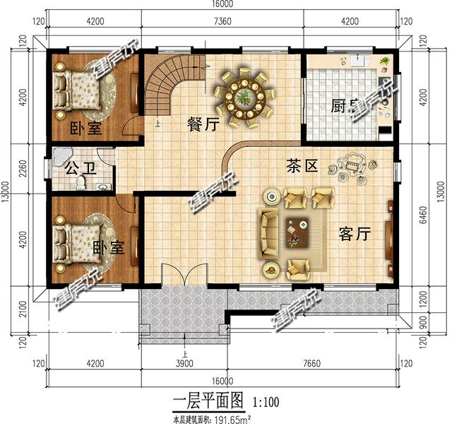 三棟別墅設計圖，蓋了惹全村人羨慕，收藏起來準沒錯