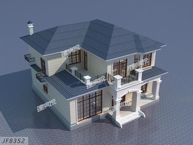 三棟別墅設計圖，蓋了惹全村人羨慕，收藏起來準沒錯