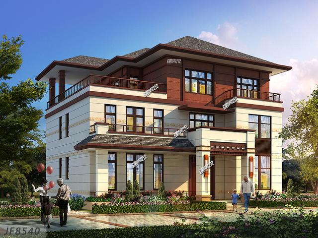 漂亮大氣中式別墅設計圖，獨有的寧靜，曼妙的生活，寧靜致遠。