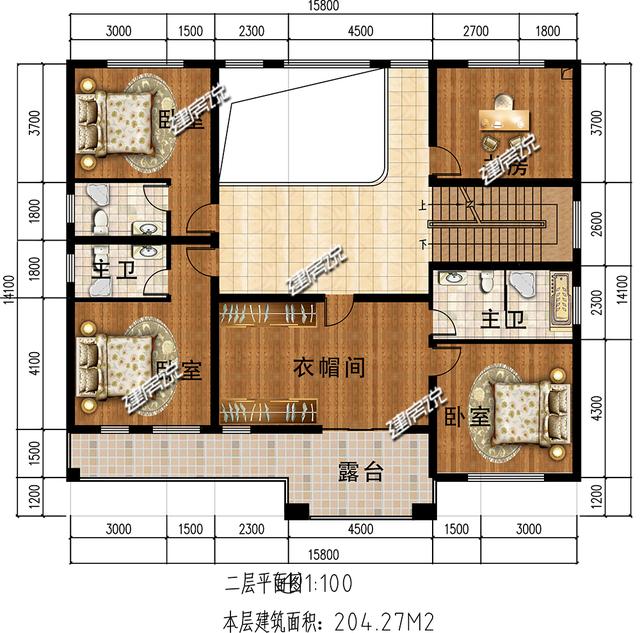 漂亮大氣中式別墅設計圖，獨有的寧靜，曼妙的生活，寧靜致遠。