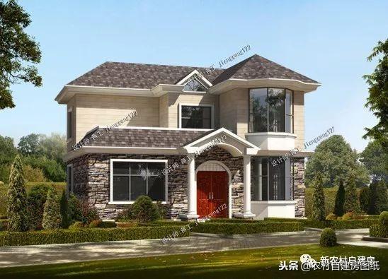 10套適合南北方農(nóng)村的二層別墅設(shè)計(jì)圖，各有所長(zhǎng)，精美舒適，歡迎選購(gòu)
