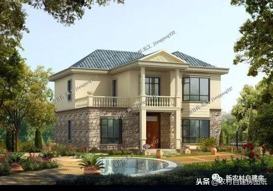 10套適合南北方農(nóng)村的二層別墅設(shè)計(jì)圖，各有所長(zhǎng)，精美舒適，歡迎選購(gòu)