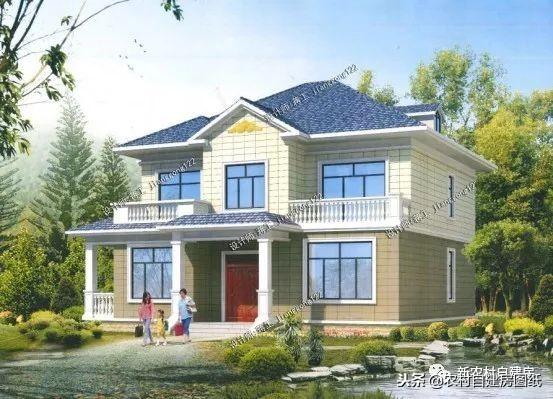 10套適合南北方農(nóng)村的二層別墅設(shè)計(jì)圖，各有所長(zhǎng)，精美舒適，歡迎選購(gòu)
