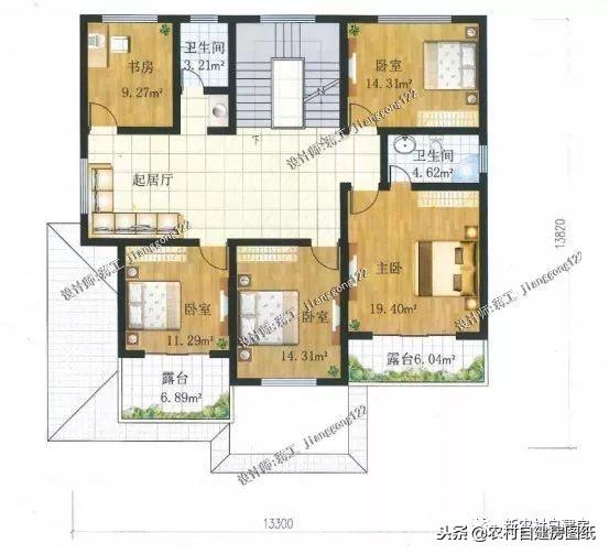 10套適合南北方農(nóng)村的二層別墅設(shè)計(jì)圖，各有所長(zhǎng)，精美舒適，歡迎選購(gòu)