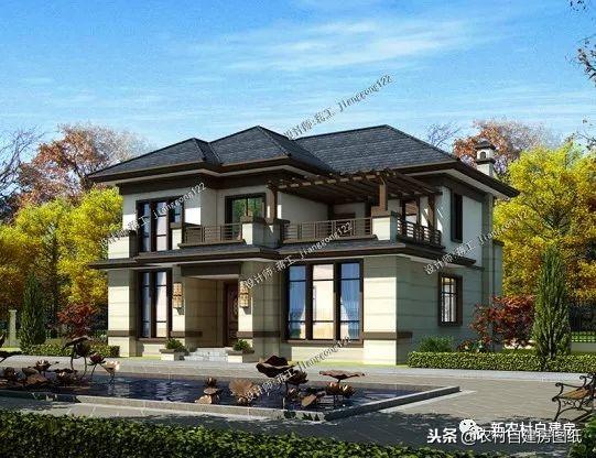 10套適合南北方農(nóng)村的二層別墅設(shè)計(jì)圖，各有所長(zhǎng)，精美舒適，歡迎選購(gòu)