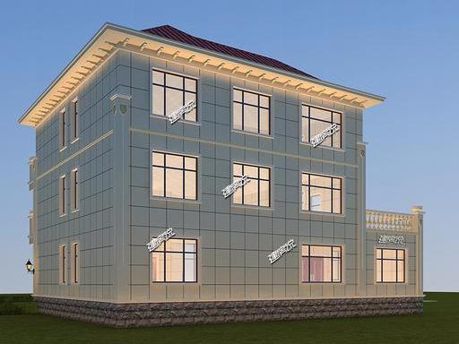 三層豪華歐式別墅設(shè)計(jì)圖，華麗麗的豪宅既視感，酷到?jīng)]朋友