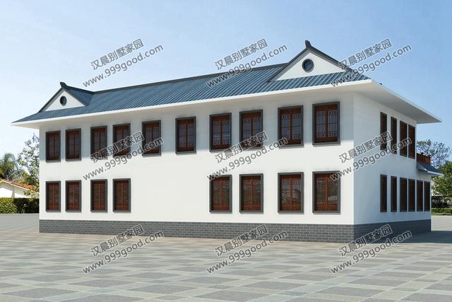 2024年鄉(xiāng)村自建別墅設(shè)計(jì)圖，3棟中式別墅，古色古香又不乏新意