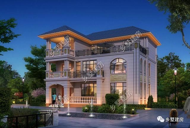 14X10米鄉(xiāng)村小別墅設(shè)計圖，桌球室+露臺完美設(shè)計，經(jīng)典實用不落伍！