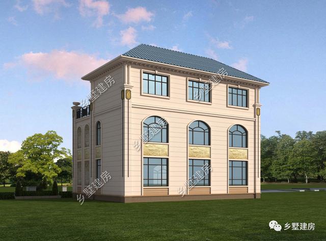 14X10米鄉(xiāng)村小別墅設(shè)計圖，桌球室+露臺完美設(shè)計，經(jīng)典實用不落伍！