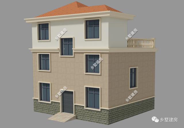 10X9米小別墅自建設(shè)計圖推薦，造價忒經(jīng)濟(jì)，這血汗錢就是要花在刀刃上！