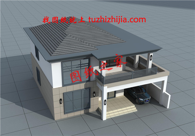 2019獨(dú)棟現(xiàn)代簡(jiǎn)約風(fēng)格別墅外觀圖，外觀新潮，風(fēng)格獨(dú)特