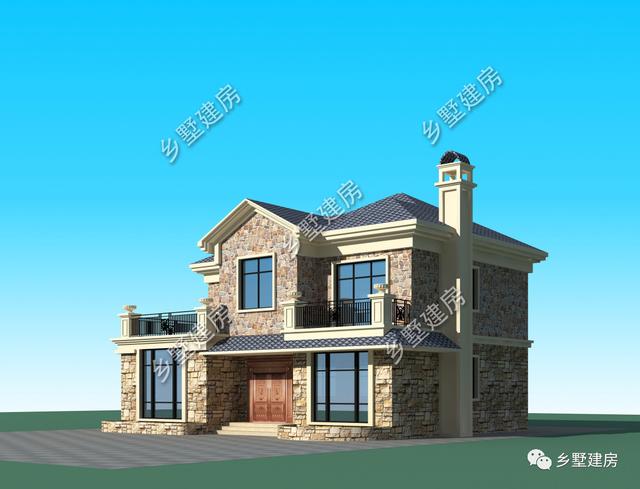 13X10米小別墅設(shè)計圖，農(nóng)村還沒建房的有福了，造價只需30萬！