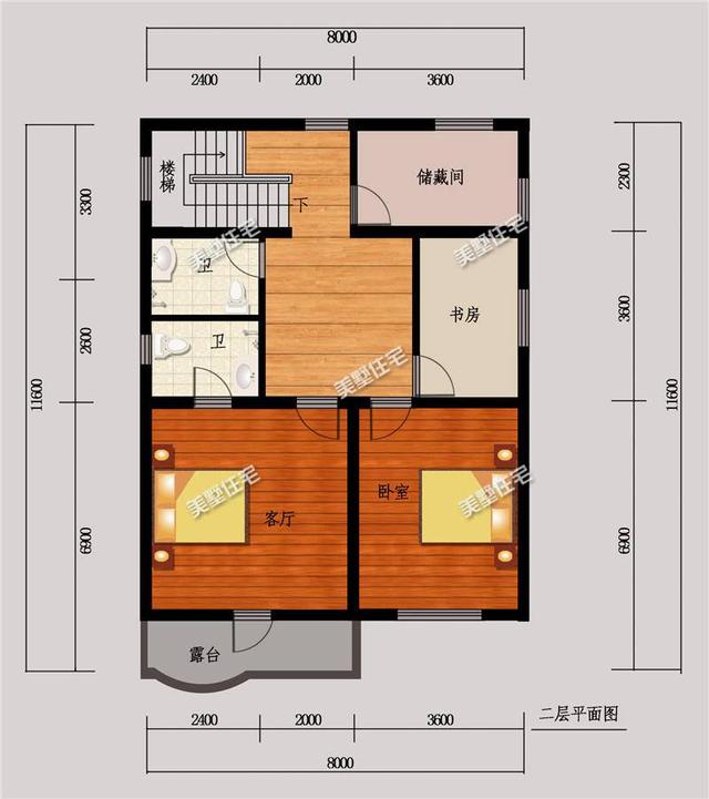 三款農(nóng)村經(jīng)典別墅自建房，第一款肯定有人建，第三款是小面積的首選