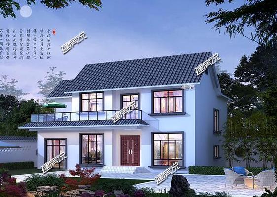 漂亮接地氣的鄉(xiāng)村小別墅設(shè)計(jì)圖，室內(nèi)布局甚得我心，喜歡沒(méi)道理