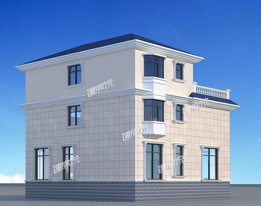 三層7居室別墅設(shè)計(jì)圖，美觀大氣多露臺很實(shí)用，超漂亮！