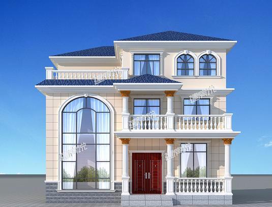 三層7居室別墅設(shè)計(jì)圖，美觀大氣多露臺很實(shí)用，超漂亮！