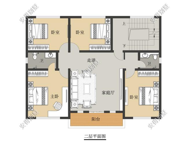 經(jīng)典3層新中式別墅設(shè)計圖，占地13.2*10米，造型簡約、外觀大氣。