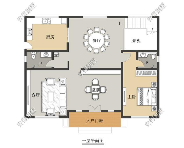 經(jīng)典3層新中式別墅設(shè)計圖，占地13.2*10米，造型簡約、外觀大氣。
