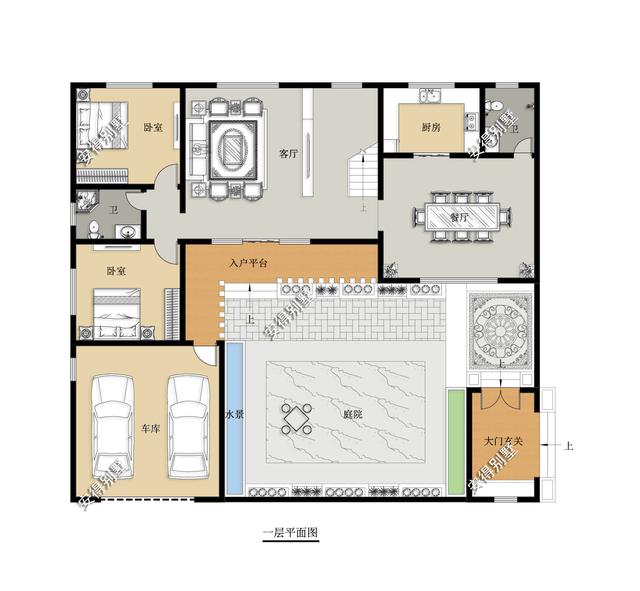 5套氣場十足的新中式合院別墅設(shè)計(jì)圖，帶你見識真正的豪宅