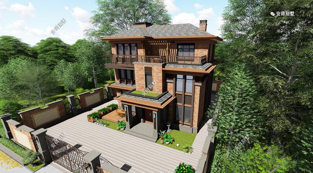 5套氣場十足的新中式合院別墅設(shè)計(jì)圖，帶你見識真正的豪宅