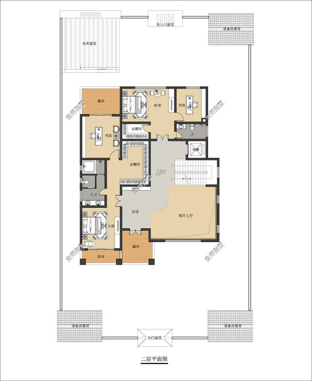 5套氣場十足的新中式合院別墅設(shè)計(jì)圖，帶你見識真正的豪宅