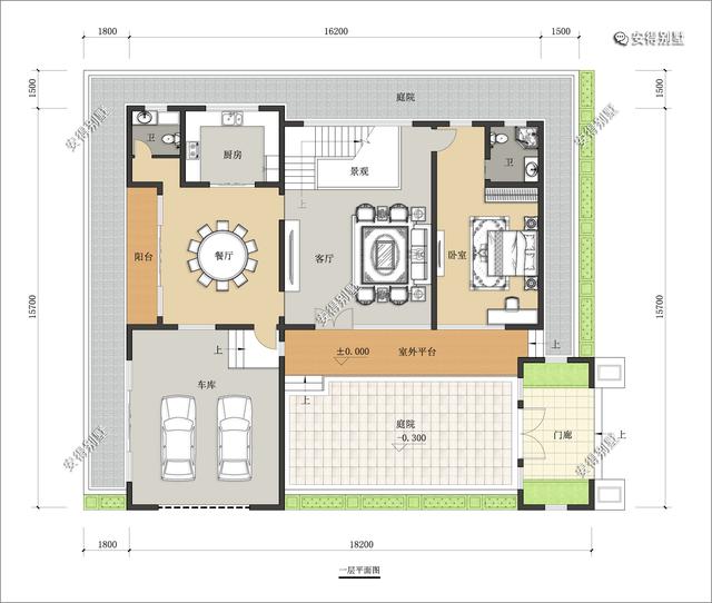 5套氣場十足的新中式合院別墅設(shè)計(jì)圖，帶你見識真正的豪宅
