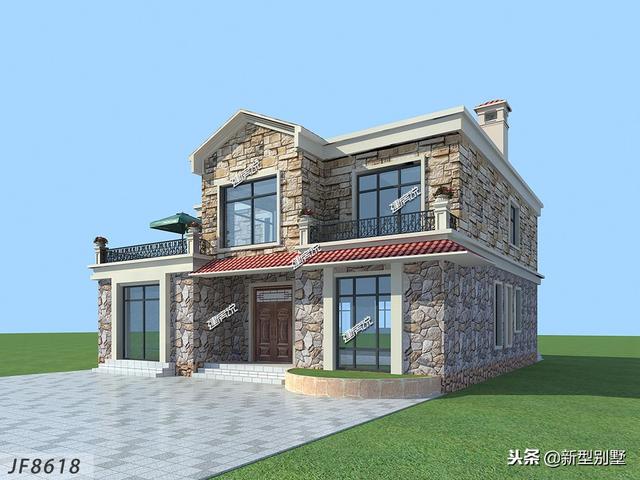 這棟經(jīng)典別墅設(shè)計(jì)圖，讓你一家日子紅紅火火