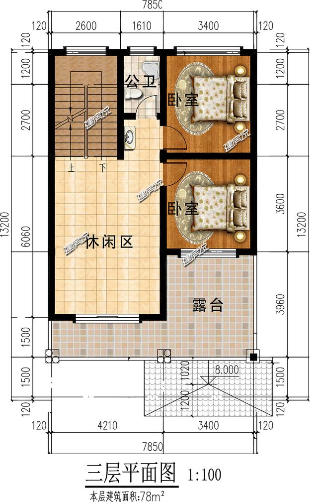 這3套別墅設(shè)計圖，最低只要20萬開建，小宅基地建房的福音。