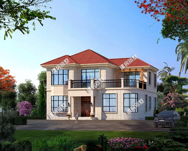 實用別墅設(shè)計圖，農(nóng)村自建房不管幾層，實用便利性為首要