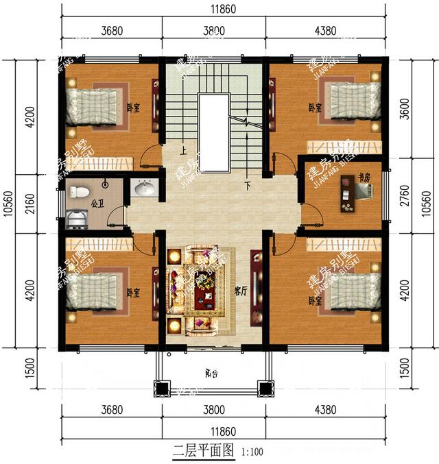 實用別墅設(shè)計圖，農(nóng)村自建房不管幾層，實用便利性為首要