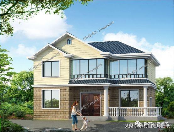 這5套小白都看得懂的別墅設(shè)計圖紙，施工簡單，造價經(jīng)濟