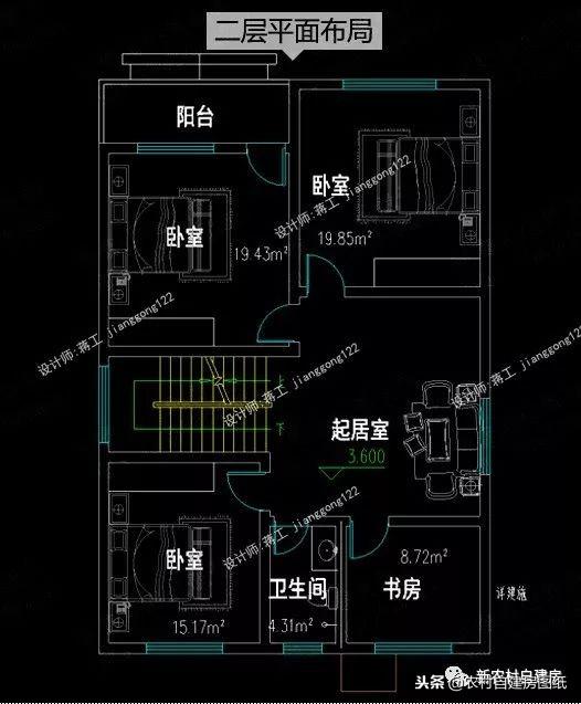 3款9X13米農(nóng)村別墅設(shè)計圖，不管怎么建都漂亮，怎么建都很劃算