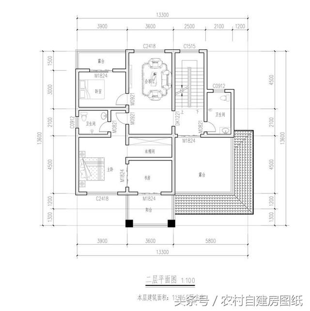 5款帶堂屋農(nóng)村別墅設(shè)計(jì)圖，二層三層都有，適合不同需求的家族建房使用