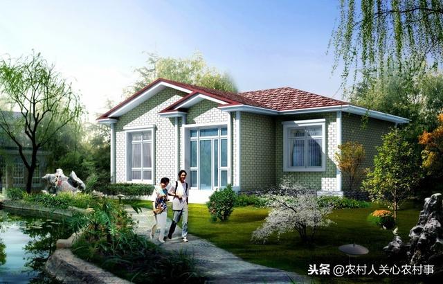 農(nóng)村自建房全套設(shè)計(jì)施工圖，小戶型，立體美觀，清新大方