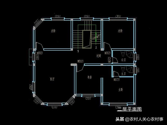 三層歐式別墅設(shè)計(jì)圖，占地120平米，美觀大氣，主體造價(jià)不高