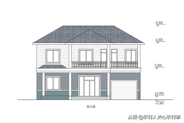 農(nóng)村建房適合自己的才是最好，這幾款別墅設(shè)計戶型分享給你