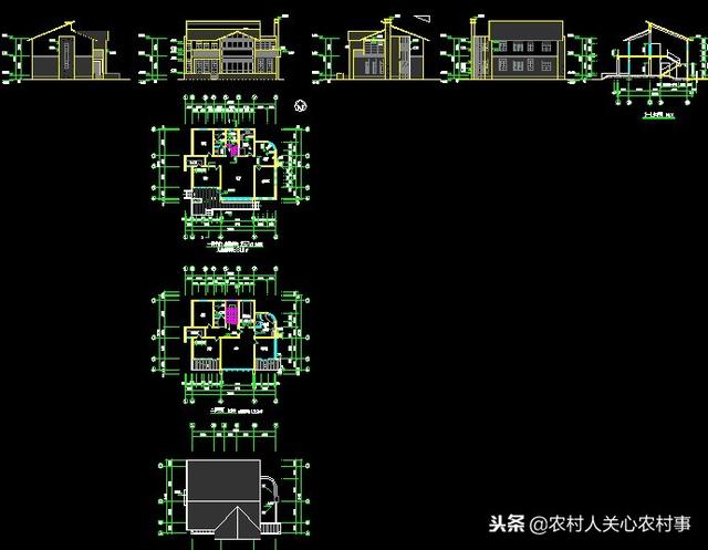 農(nóng)村建房適合自己的才是最好，這幾款別墅設(shè)計戶型分享給你