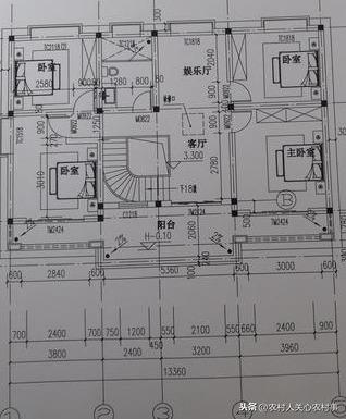 二層小洋樓建筑設(shè)計(jì)戶型圖，房子上檔次，居住也舒適